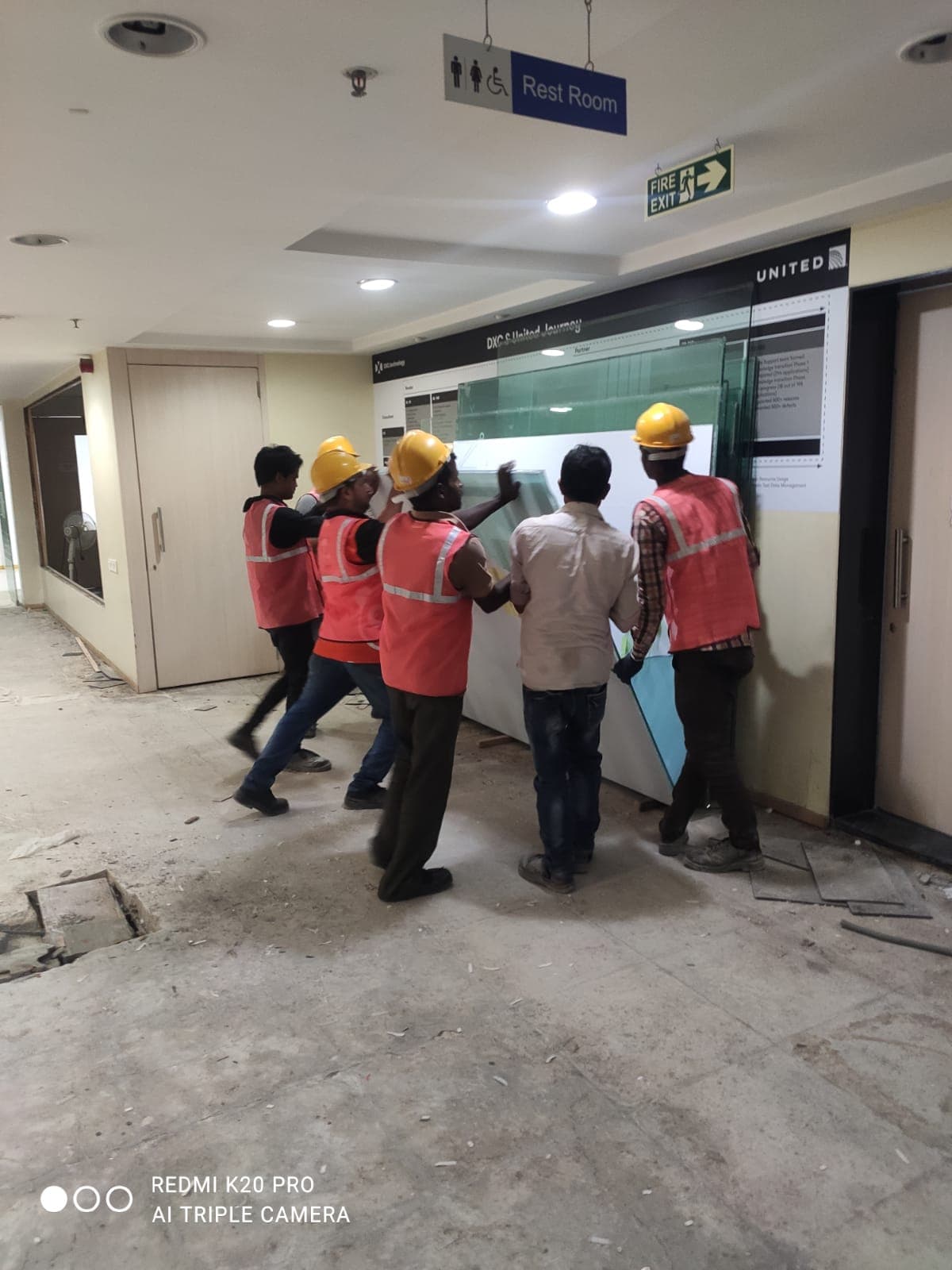 Aarohan Enterprises - Commercial Office Strip-Out: Interior partition removal and bare-shell handover restoration in progress. (Photo 004)