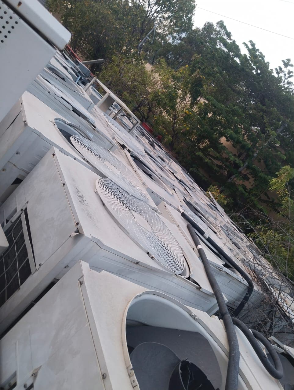 Aarohan Enterprises - Final Handover Bare-Shell Preparation: Surface leveling, anchor bolt patching, and handover inspection on commercial floor. (Photo 019)